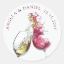 Search for wine red wedding stickers Burgundy