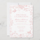 Search for french toile birthday invitations For her