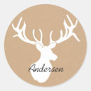 Search for deer silhouette stickers Wildlife
