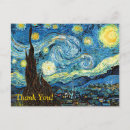 Search for van gogh thank you cards Vintage
