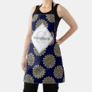 Search for boho chic aprons Monogram initial