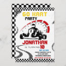 Search for go kart racing invitations Race track