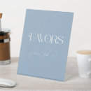 Search for something blue bridal shower signs Modern