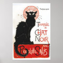 Search for chat noir posters Classic travel illustration
