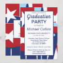 Search for patriotic graduation invitations High school