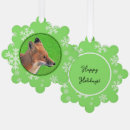 Search for red fox christmas tree decorations Wild animal