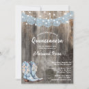 Search for western quinceanera invitations Rustic