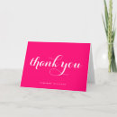 Search for hot pink thank you cards Calligraphy