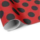 Search for black and red polka dot wrapping paper Circles