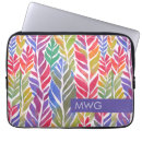 Search for monogrammed laptop cases Colourful