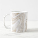 Search for white marble mugs Gold glitter