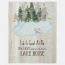 Search for lake house blankets Boat