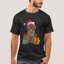 Search for labrador retriever christmas tshirts Chocolate