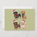 Search for dachshund christmas cards Xmas
