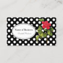 Search for polka dots business cards Feminine