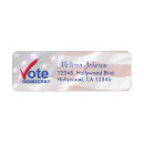Search for democrats return address labels Liberal