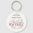 Search for softball coach key rings Team