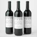 Search for merry christmas wine labels Typography