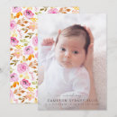 Search for summer birth announcement cards Watercolor flowers