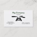 Search for rig business cards Oil company