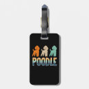 Search for poodle luggage tags Cute