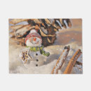 Search for snowman doormats Vintage