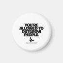 Search for white birds magnets Typography