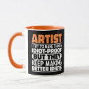 Search for painter mugs Drawing