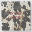 Search for cowhide coasters White