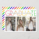 Search for rainbow graduation invitations Class of 2023