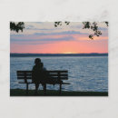 Search for young love postcards Sunset