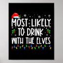 Search for christmas elves posters Drink