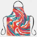 Search for paint drip aprons Blue