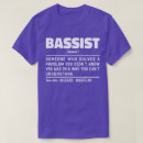 Search for jazz band tshirts Bassist
