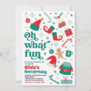 Search for elf birthday invitations Christmas birthday party