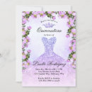 Search for light purple invitations Lilac
