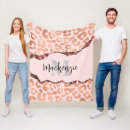 Search for faux rose gold glitter blankets Calligraphy