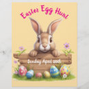 Search for hunting flyers Cute bunny