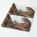 Search for groundhog wrapping paper Wildlife