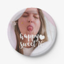 Search for sweet 16 plates Girly