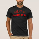 Search for meat is murder tshirts Rights