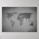 Search for black map posters Grey