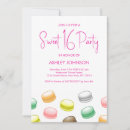 Search for macaron invitations Girl