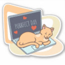Search for lazy cat stickers Kitten