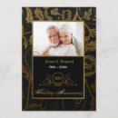 Search for black gold damask wedding invitations 50th