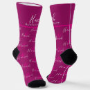Search for pink socks Monogrammed