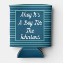 Search for baby shower can coolers Blue