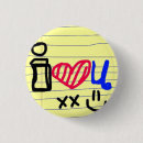 Search for love u badges Hearts