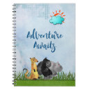 Search for adventure awaits notebooks Typography