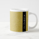 Search for gold background mugs Bling